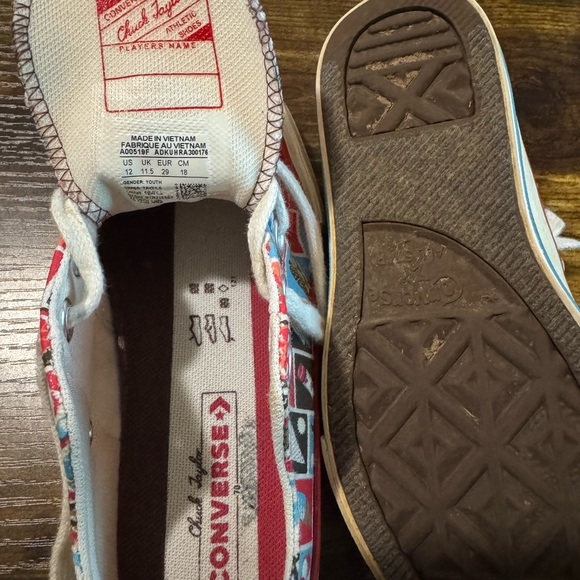 Colorful Ice Cream Pattern Converse - Picture 4 of 4